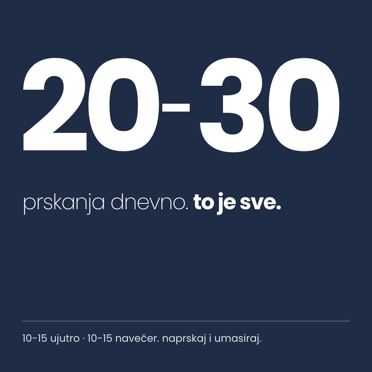 prskanja dnevno - full reset paket