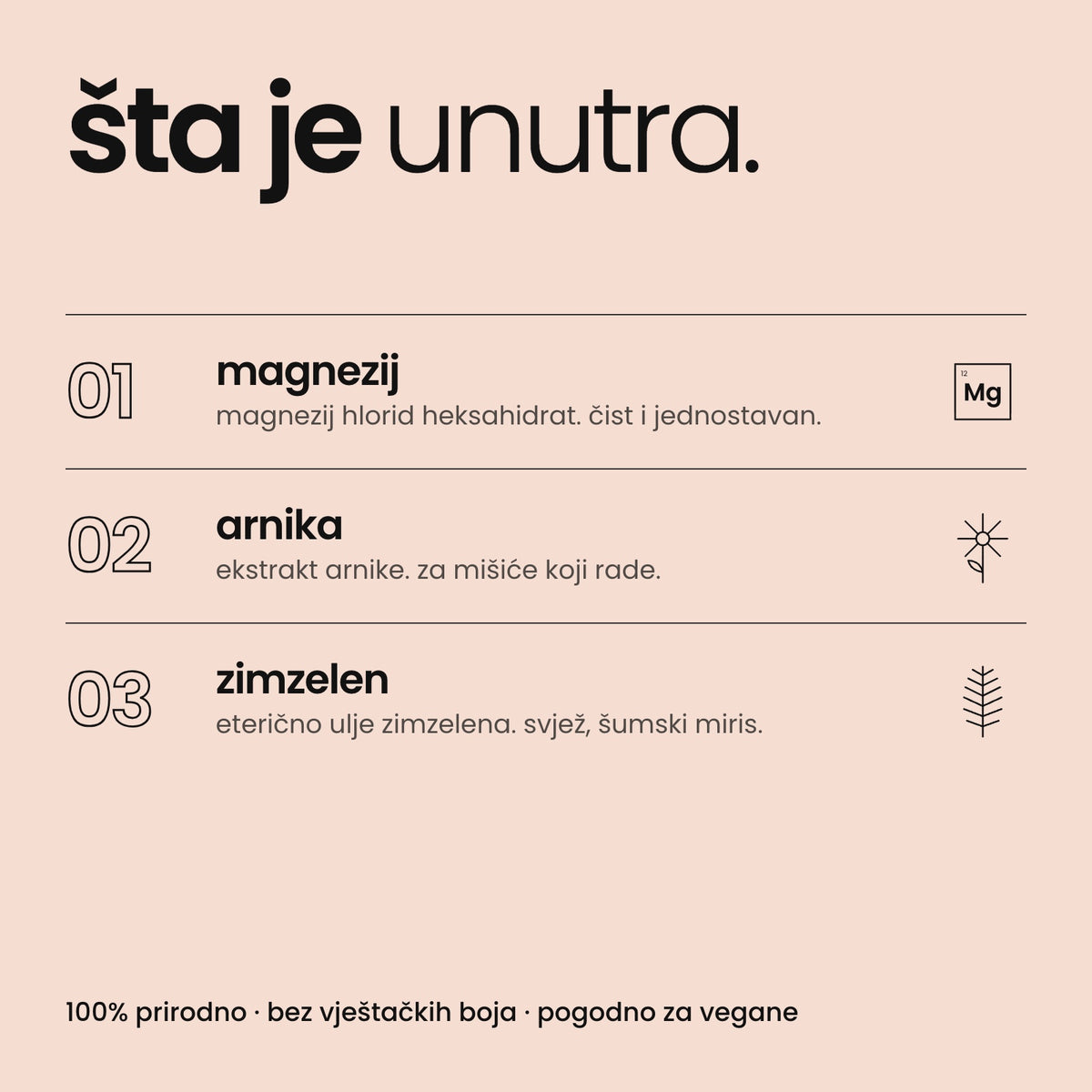 sastojci omg arnika i zimzelen magnezij ulja