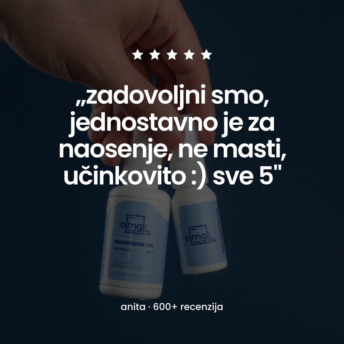 recenzija kupca za omg kids'n'teens magnezij ulje