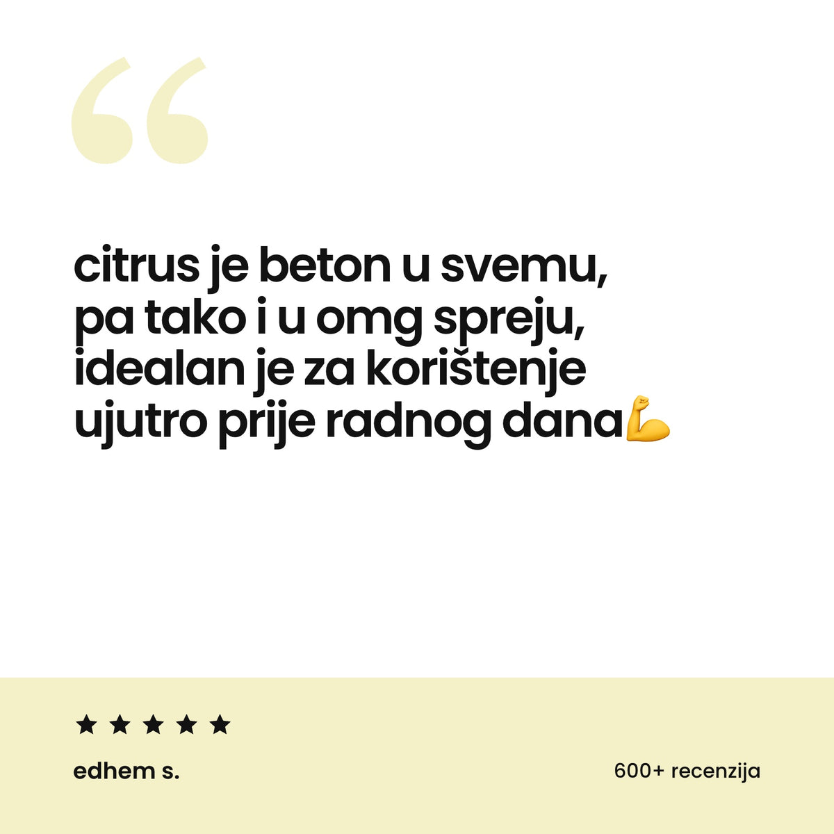 recenzija kupca za omg limun narandža magnezij ulje