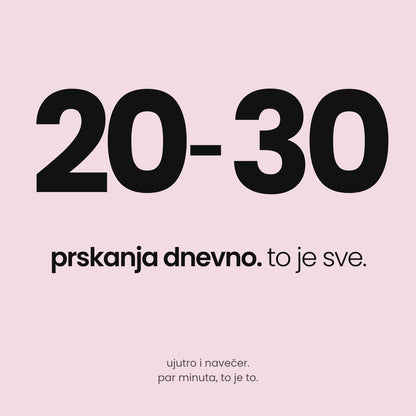 omg magnolija: 10-15 prskanja ujutro i 10-15 navečer
