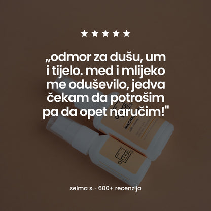 recenzija kupca za omg med i mlijeko magnezij ulje